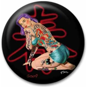 Lust Pinup Button