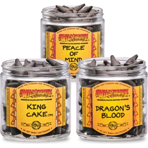 Wildberry Incense Cones - Bulk 100 Bag