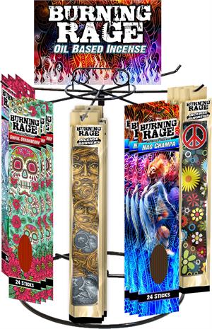 Burning Rage? Incense & Burning Rage? Ashcatcher Display