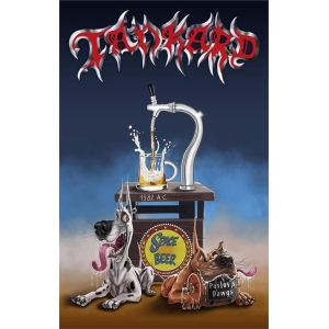 Tankard - Pavlov's Dawgs Textile/Fabric Poster - 28" x 41"