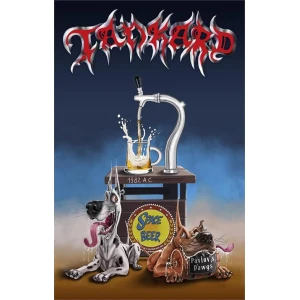 Tankard - Pavlov's Dawgs Textile/Fabric Poster - 28" x 41"