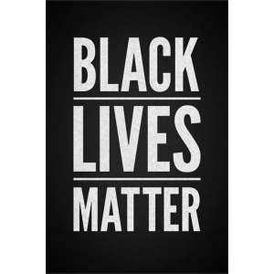 Black Lives Matter Mini Poster - 12" x 18"