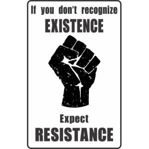 Expect Resistance Mini Poster - 11" x 17"