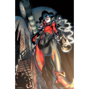 Harley Quinn - Smoking Gun Poster - 23" x 35"