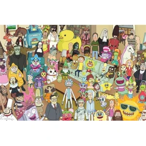 Rick And Morty - Group Poster - 23" x 35"