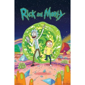 Rick And Morty - Cover Poster - 23" x 35"