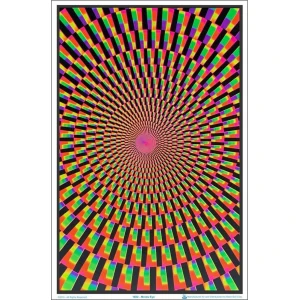Minds Eye Flocked Blacklight Poster - 23" x 35"