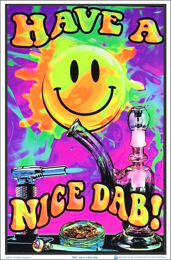 1981-have-a-nice-dab-blacklight-poster.1.jpg Have a Nice Dab Black Light Poster Image