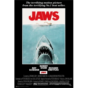 Jaws Movie Poster - 24" x 36"