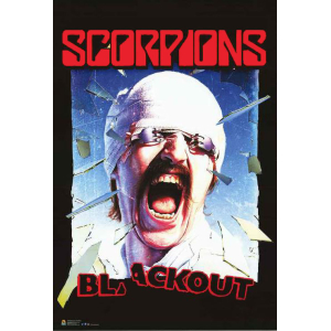 Scorpions Blackout Poster - 24" x 36"