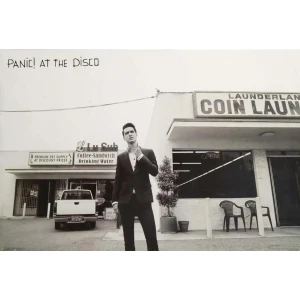 Panic! At The Disco Black & White Poster - 36" x 24"