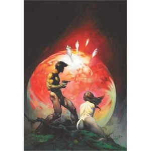 Red Planet - by Frank Frazetta - Poster - 24" x 36"