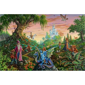 Enchanted Encounter by Michael Fishel Poster - 36" x 24"