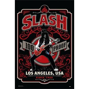 Slash - 100% Proof Los Angeles Poster - 24" x 36"