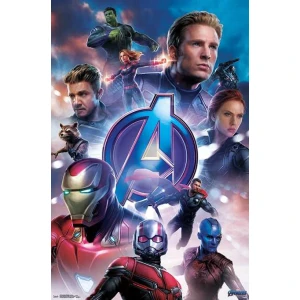 Avengers End Game Group Poster - 22.375'' x 34''