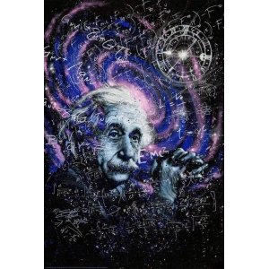 Einstein Theory by Stephen Fishwick - 24" x 36"