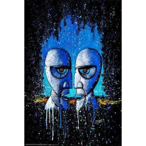 Pink Floyd Division Bell by Stephen Fishwick Poster - 24" x 36"