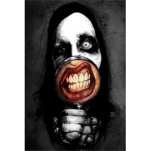 Marilyn Manson by Big Chris Poster - 24" x 36"