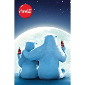 Coca Cola - Polar Bears Poster 24" x 36"