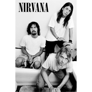 Nirvana Group Poster - 24" x 36"