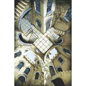 The Courtyard Poster - 24" x 36"