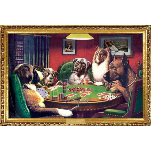 Kelly Poker - A Bad Bluff Poster - 36" x 24"