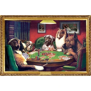 Kelly Poker - A Bad Bluff Poster - 36" x 24"