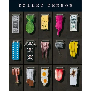 Toilet Terror - 16" x 20"