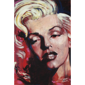 Marilyn Monroe Hot by Stephen Fishwick Poster 24" x 36"