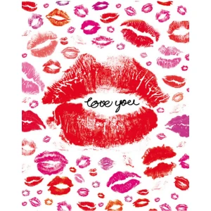 Love You Lips Poster - 16" x 20"