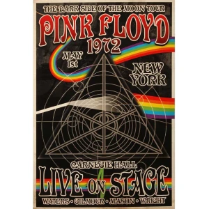 Pink Floyd Dark Side of the Moon Tour Poster - 24" x 36"