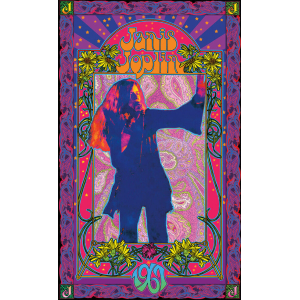 Janis Joplin 1967 Concert Poster - 24" x 36"