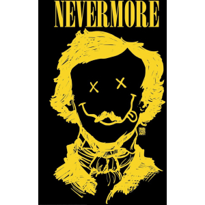 Nevermore Edgar Allen Poe by Big Chris Poster - 24" x 36"