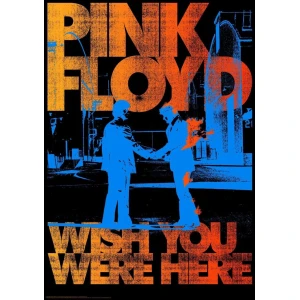 Pink Floyd "Wish You Were Here" Poster by Stephen Fishwick - 24" x 36"