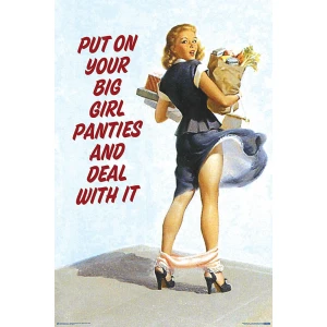 Deal With It Poster - 36" x 24"