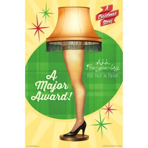 A Christmas Story - Lamp Poster - 22.375'' x 34"