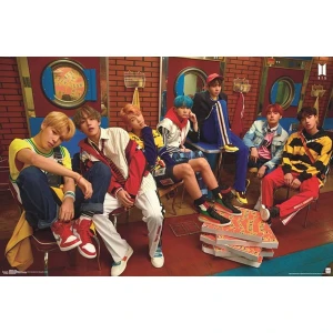 BTS (Bangtan Boys) - Crew Poster - 22.375'' x 34''