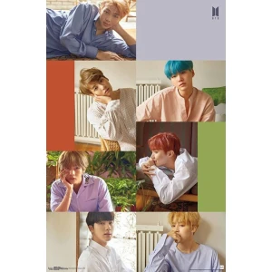 BTS (Bangtan Boys) - Group Poster - 22.375'' x 34''