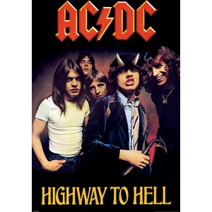 AC/DC Highway to Hell Poster - 24" x 36"