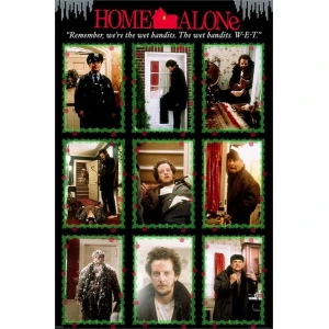 Home Alone Wet Bandits Poster - 24" x 36"