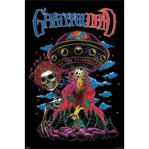 Grateful Dead UFO Poster - 24" x 36"