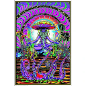The Shroomer Non-Flocked Blacklight Poster - 24" x 36"