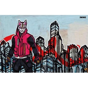 Fortnite - Aaron Fox Drift Poster - 22.375" x 34"