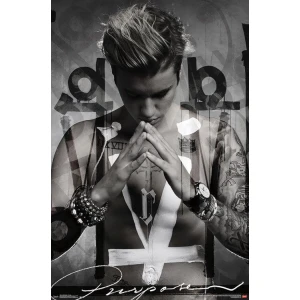 Justin Bieber - Purpose Poster - 22.375" x 34"