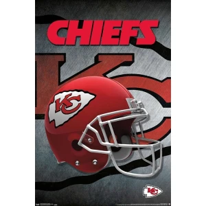 NFL Kansas City Chiefs - Helmet Poster - 22.375" x 34"
