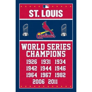 MLB St. Louis Cardinals - Champions Poster - 22.375" x 34"