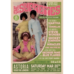 The Supremes Poster - 23.5" x 33"