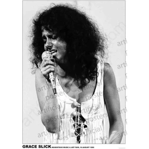 Grace Slick Poster - 23.5" x 33"