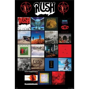 Rush Album Covers Poster - 24" x 36"