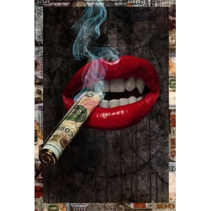 Rich Lips by Daveed Benito Poster - 24" x 36"